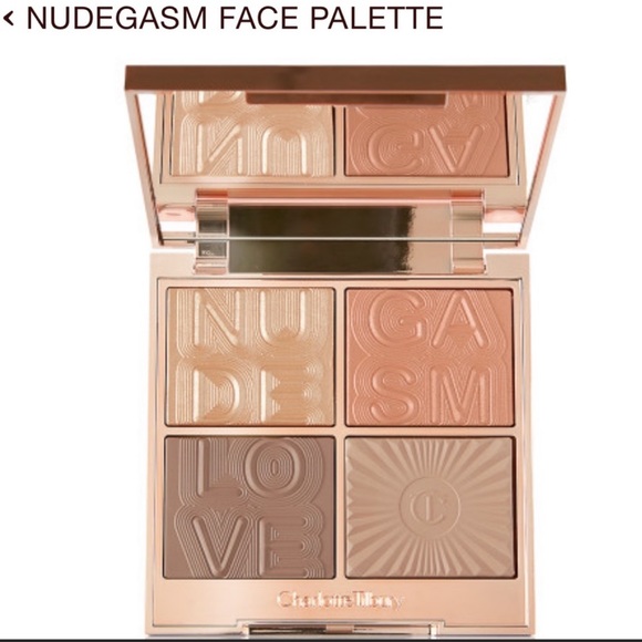 Charlotte Tilbury NEW! NUDEGASM  FACE PALETTE 
CHEEK KIT - Picture 2 of 8